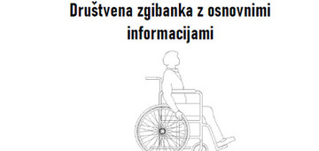 Društvena zgibanka z osnovnimi informacijami