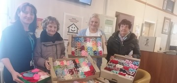 Dobrodelnost Medobčinskega društva invalidov Domžale razveselila mamice in novorojenčke